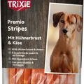 Następne zdjęcie produktu Premio CHICKEN CHEESE STRIPES - paski kurczaka z serem 100g