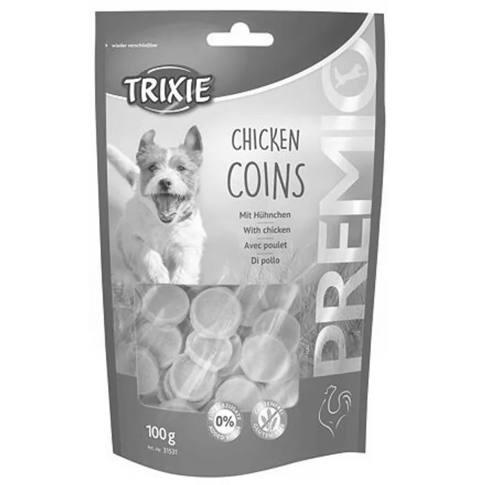 Główne zdjęcie produktu Premio CHICKEN COINS light - kuřecí mince 100g