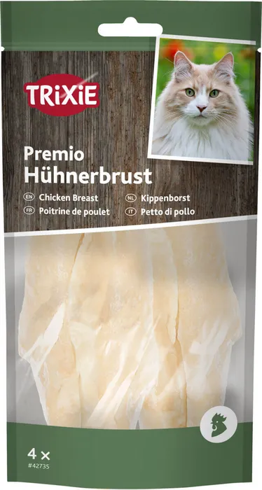 Główne zdjęcie produktu PREMIO Chicken Tenders - kuřecí prsa vařená 4 ks / 70g