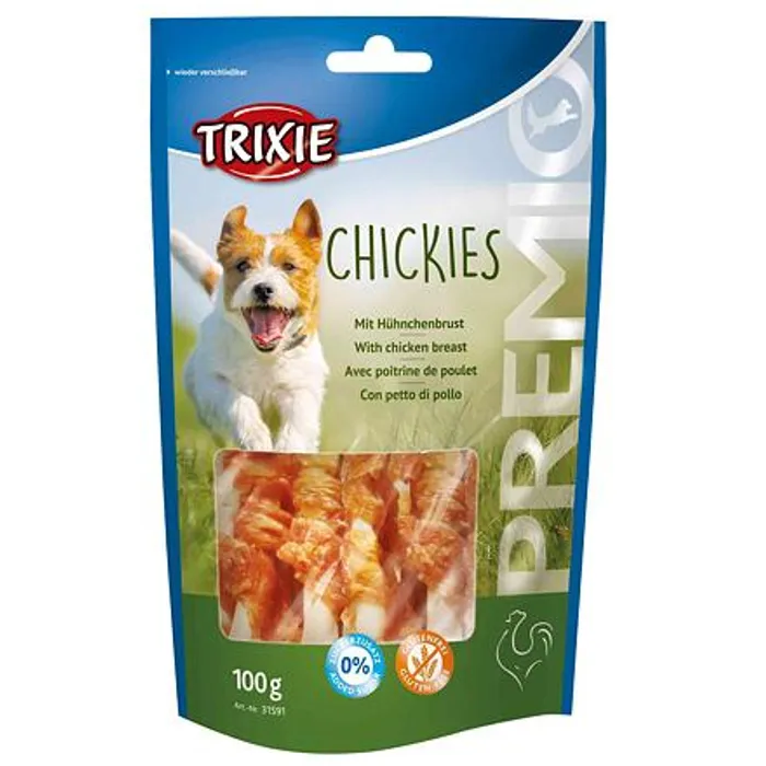 Główne zdjęcie produktu Premio CHICKIES Light - kalciové kosti s kuřecím masem 100 g