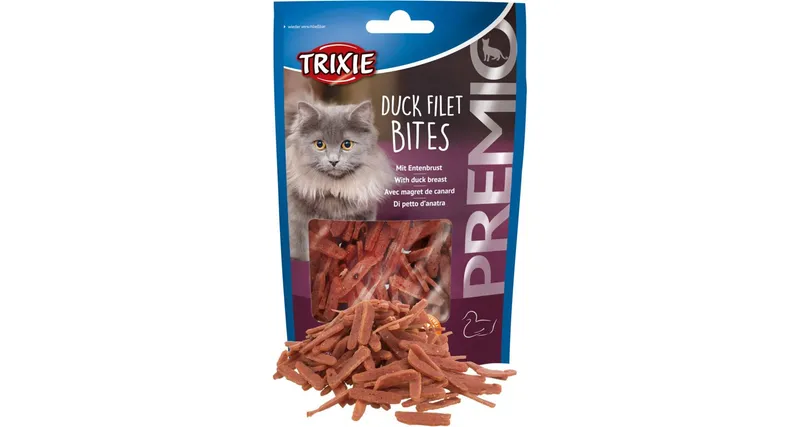 Główne zdjęcie produktu Premio DUCK FILET BITES - kousky kachních prsíček 50 g
