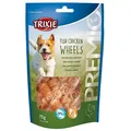 Następne zdjęcie produktu Premio FISH CHICKEN WHEELS mäkké kolieska kura s rybou 75 g