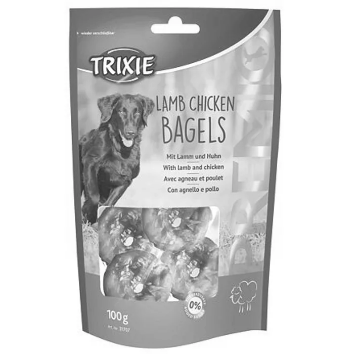 Główne zdjęcie produktu Premio LAMB CHICKEN BAGELS - jehněčí kroužky s kuřecím 100g
