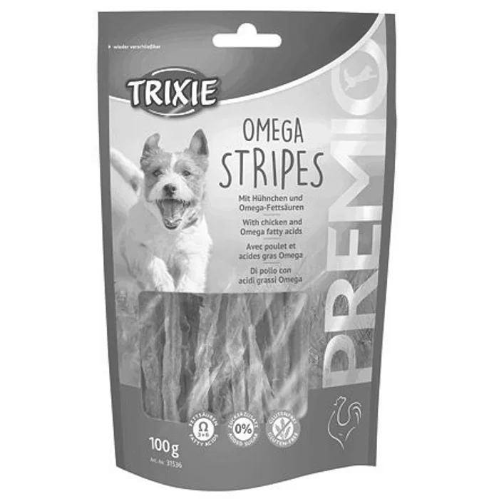 Główne zdjęcie produktu Premio OMEGA STRIPES Light - kuřecí maso 100g