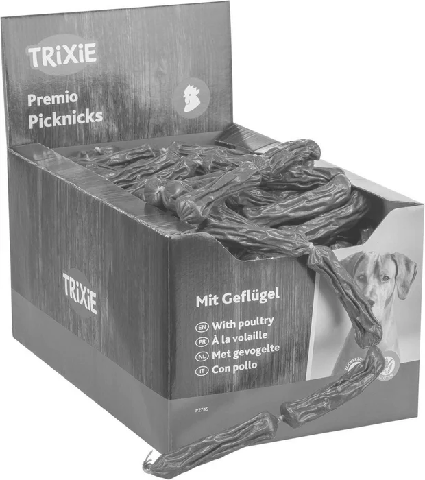 Główne zdjęcie produktu Premio PICKNICKS klobásky - drůbeží maso 8g, 200ks - TRIXIE