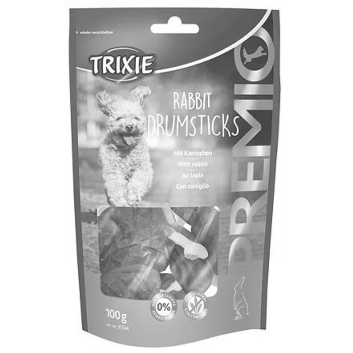 Główne zdjęcie produktu Premio RABBIT DRUMSTICK s králíkem 8 ks/100 g