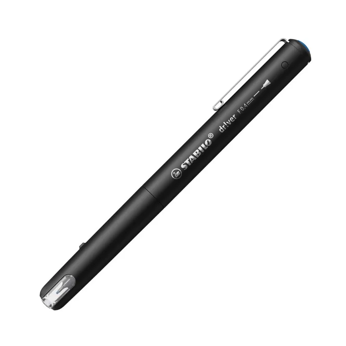 Główne zdjęcie produktu Prémiový jemný liner STABILO dr!ver - fine - modrá