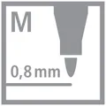 Następne zdjęcie produktu STABILO dr!ver premium writing liner - średni - niebieski