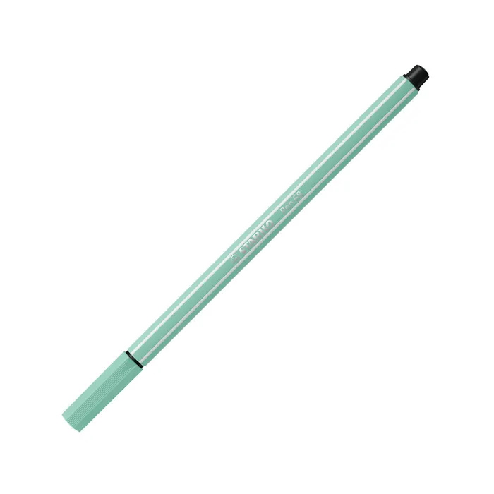 Główne zdjęcie produktu Prémiový vláknový fix - STABILO Pen 68 - 1 ks - eukalyptová