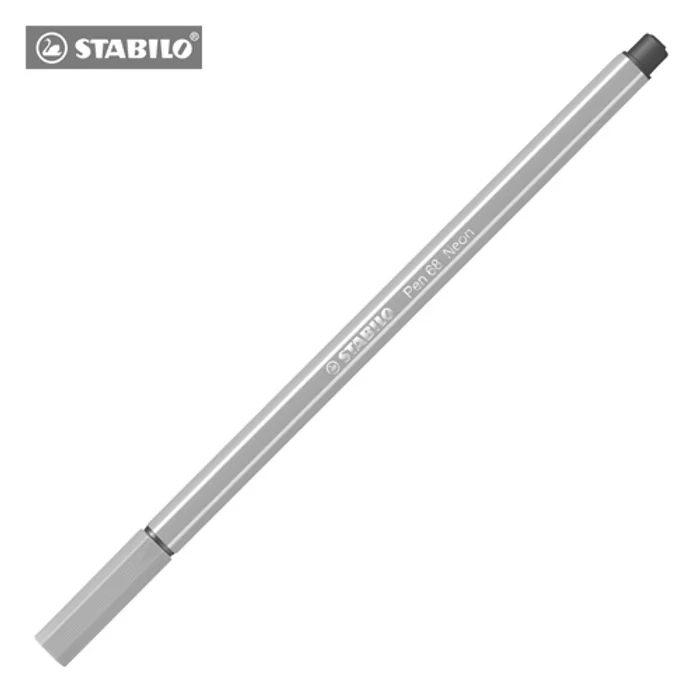 Główne zdjęcie produktu Prémiový vláknový fix - STABILO Pen 68 - 1 ks - fluorescenční zelená