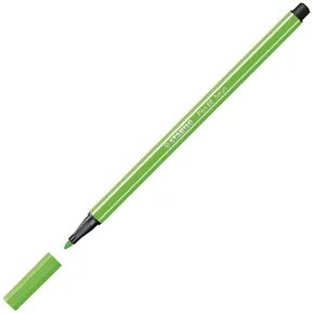 Marker fibrowy premium - STABILO Pen 68 - 1 szt. - fluorescencyjny zielony