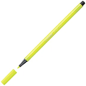 Marker włóknisty premium - STABILO Pen 68 - 1 szt. - żółty fluorescencyjny