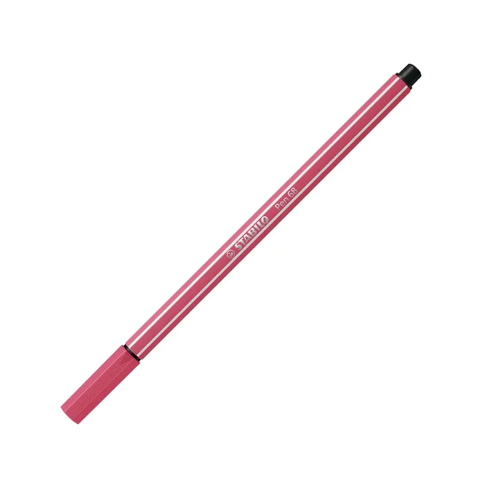 Główne zdjęcie produktu Prémiový vláknový fix - STABILO Pen 68 - 1 ks - jahodová