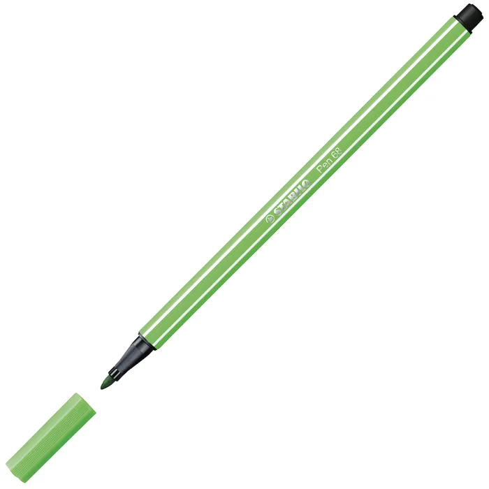 Główne zdjęcie produktu Prémiový vláknový fix - STABILO Pen 68 - 1 ks - listová zelená