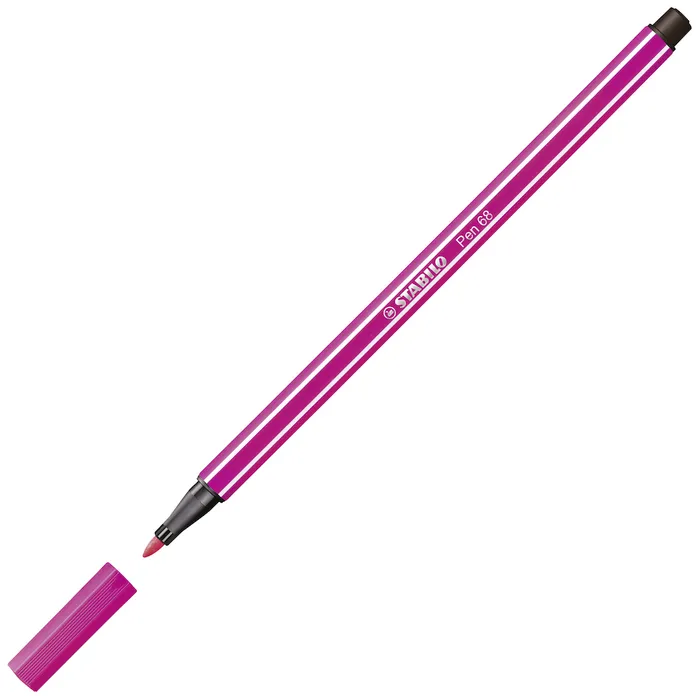 Główne zdjęcie produktu Prémiový vláknový fix - STABILO Pen 68 - 1 ks - magenta