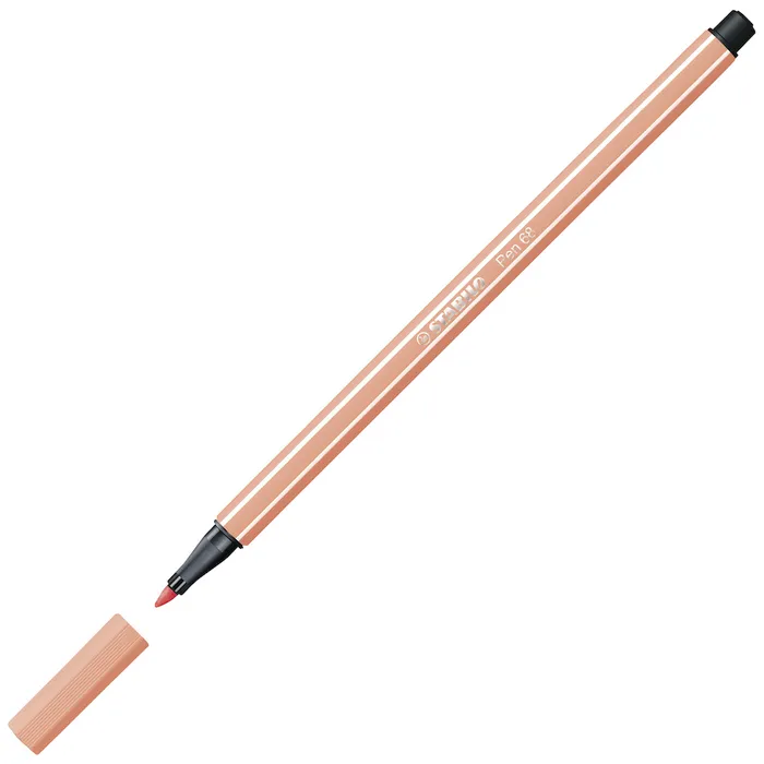 Główne zdjęcie produktu Prémiový vláknový fix - STABILO Pen 68 - 1 ks - meruňková