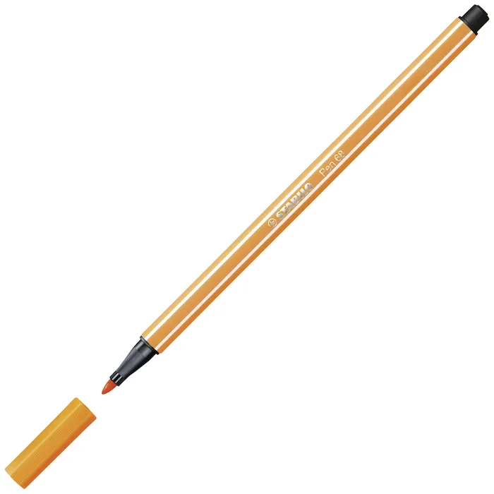 Główne zdjęcie produktu Prémiový vláknový fix - STABILO Pen 68 - 1 ks - oranžová