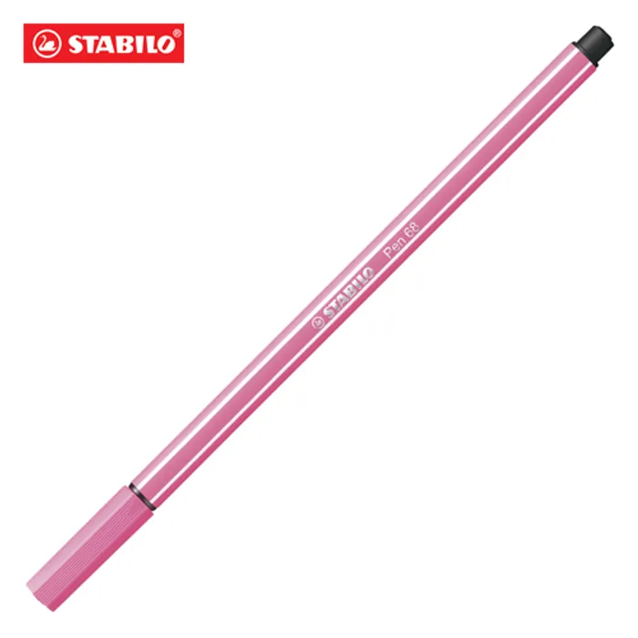 Główne zdjęcie produktu Prémiový vláknový fix - STABILO Pen 68 - 1 ks - růžová