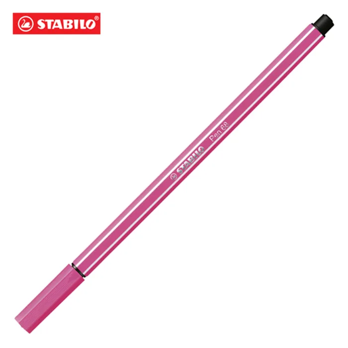Główne zdjęcie produktu Prémiový vláknový fix - STABILO Pen 68 - 1 ks - šeříková