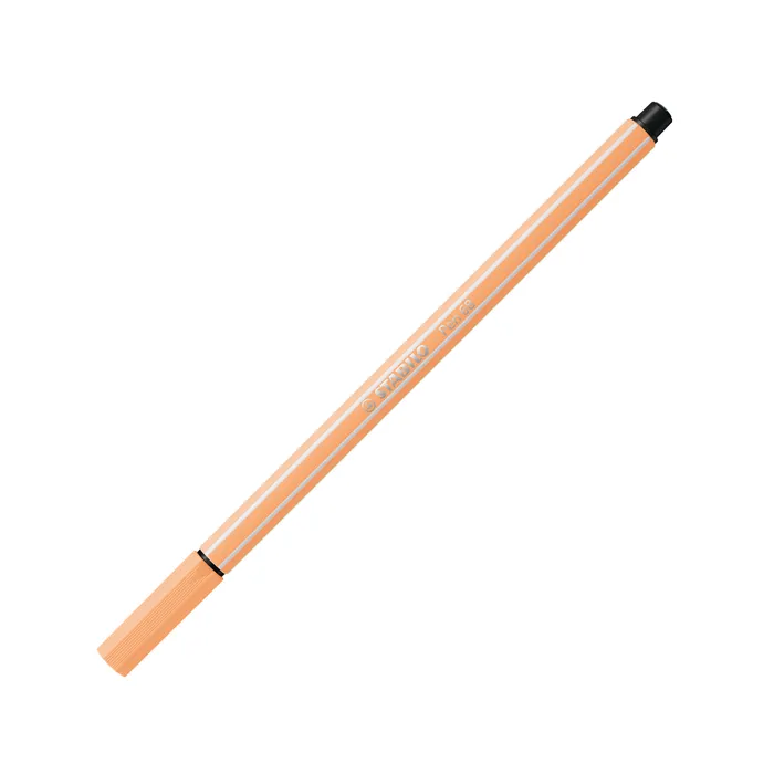 Główne zdjęcie produktu Prémiový vláknový fix - STABILO Pen 68 - 1 ks - světle oranžová