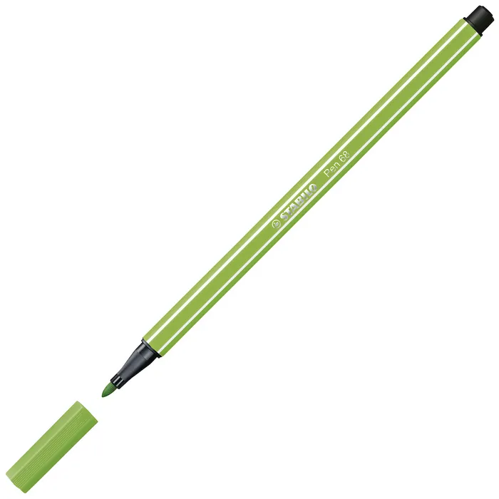 Główne zdjęcie produktu Prémiový vláknový fix - STABILO Pen 68 - 1 ks - světle zelená