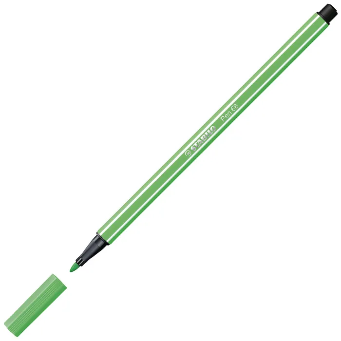 Główne zdjęcie produktu Prémiový vláknový fix - STABILO Pen 68 - 1 ks - světlý smaragd