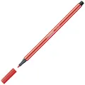 Marker fibrowy premium - STABILO Pen 68 - 20 szt. Zestaw Zebrui czerwony