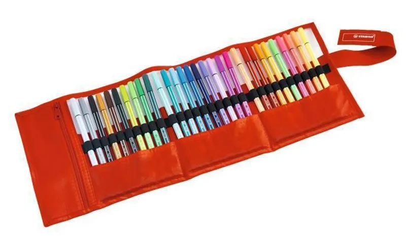 Główne zdjęcie produktu Prémiový vláknový fix - STABILO Pen 68 - 30 ks rollerset