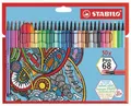Marker fibrowy premium - STABILO Pen 68 - zestaw 30 szt