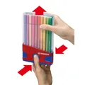 Marker fibrowy premium - STABILO Pen 68 - ColorParade - Zestaw 20 szt. niebieski/czerwony
