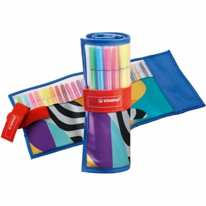 Główne zdjęcie produktu Prémiový vláknový fix - STABILO Pen 68 Individual. Just like you Edition - 25 ks rollerset