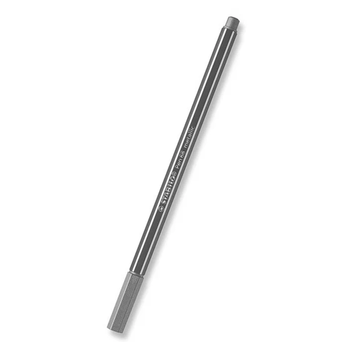 Główne zdjęcie produktu Prémiový vláknový metalický fix - STABILO Pen 68 metallic - 1 ks - metalická zelená