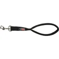 Następne zdjęcie produktu Smycz krótka PREMIUM płaska czarna M-XL 30 cm/25 mm