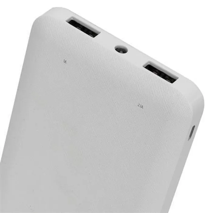 Główne zdjęcie produktu Přenosná nabíječka powerbank "VA2010", bílá, 2 ks, USB, 10000 mAh, RIVACASE