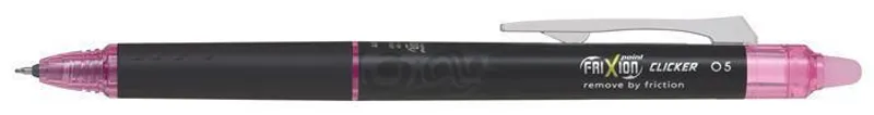 Główne zdjęcie produktu Přepisovatelný roller FriXion Point Clicker 0.5 - tenký hrot (F) - růžová
