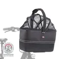 Bagażnik rowerowy z dachem siatkowym, montowany na kierownicy 41x47x29 cm (maks. 6 kg)