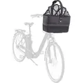 Następne zdjęcie produktu Bagażnik rowerowy z dachem siatkowym, montowany na kierownicy 41x47x29 cm (maks. 6 kg)