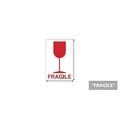 Następne zdjęcie produktu Samoprzylepne etykiety transportowe FRAGILE / Delikatne (czerwony kubek) 80x120 mm, 200 szt.