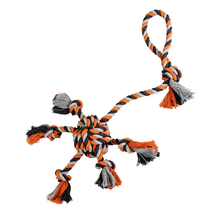 Główne zdjęcie produktu Přetahovadlo OCTOPUS HipHop s 5 rameny 51 cm / 180 g šedá, tm.šedá, oranžová