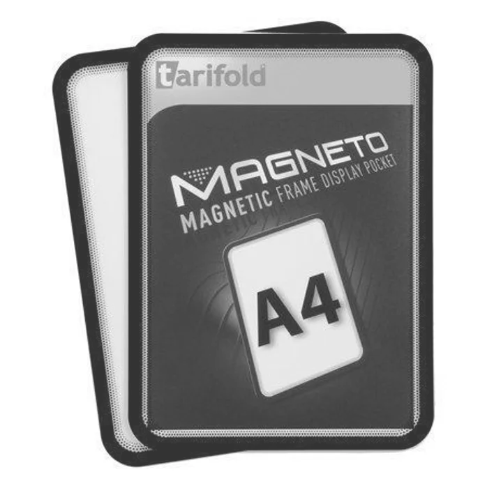 Główne zdjęcie produktu Prezentační kapsa "Magneto", černá, magnetická, A4, TARIFOLD