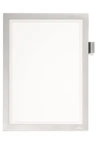 Ramka prezentacyjna DURAFRAME® NOTE, srebrna, A4, samoprzylepna, na notatki, DURABLE