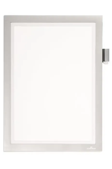 Główne zdjęcie produktu Prezentační rám "DURAFRAME® NOTE", stříbrná, A4, samolepicí, na poznámky, DURABLE