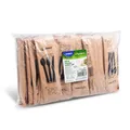 Następne zdjęcie produktu Zestaw sztućców (drewno FSC 100%) nóż-widelec-łyżka+serwetka [50 zestawów]