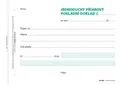 Następne zdjęcie produktu Příjmový doklad A6, jednoduchý, 100 listů 1067