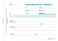 Następne zdjęcie produktu Příjmový doklad s DPH A6, jednoduchý, samopropisovací, 100 listů 1068