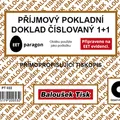Następne zdjęcie produktu Příjmový pokladní doklad A6 číslovaný - EET PT022 
