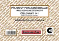 Příjmový pokladní doklad i pro PÚ číslovaný PT032