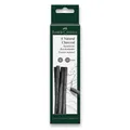 Węgiel naturalny Pitt Monochrome, O 6-11 mm Faber-Castell 129398, 6 szt.