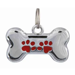 Zawieszka do obroży w kształcie BONE 3,5 x 2 cm