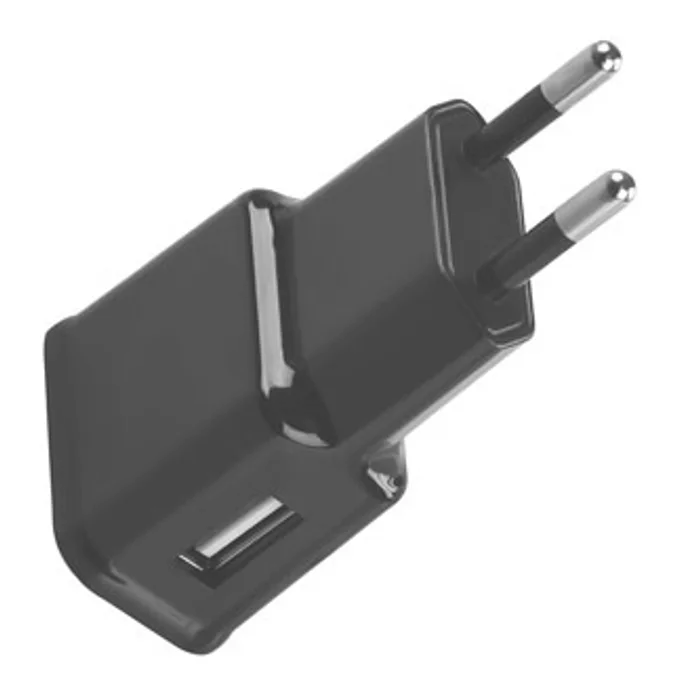 Główne zdjęcie produktu Promate, Síťový adaptér + Autonabíječka, chargeMate-EU1, 230V/12-24V, 5V, 1000mA, USB por